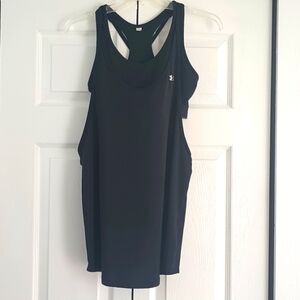 Under Armour racer back top with build in sports bra